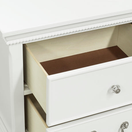 Lucida White Nightstand by Homelegance at Eve Furniture