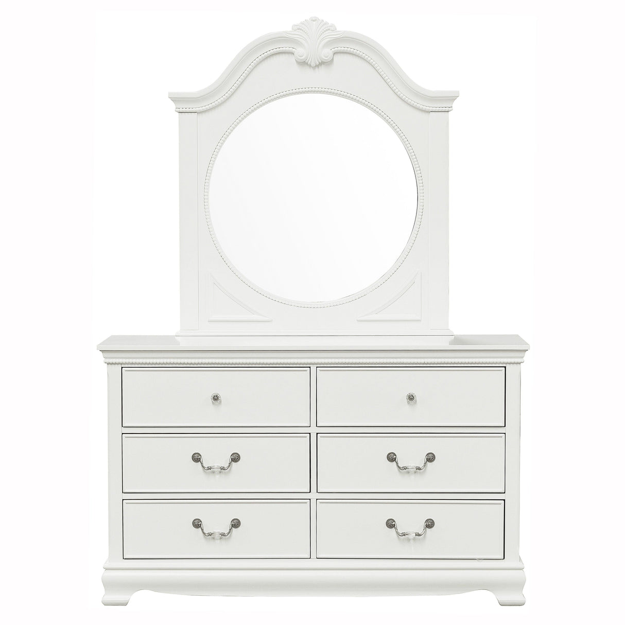 Lucida White Panel Youth Bedroom Set by Homelegance at Eve Furniture