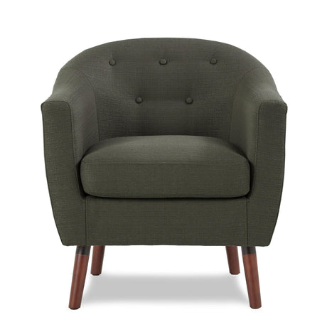 Lucille Gray Accent Chair by Homelegance at Eve Furniture