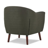 Lucille Gray Accent Chair by Homelegance at Eve Furniture