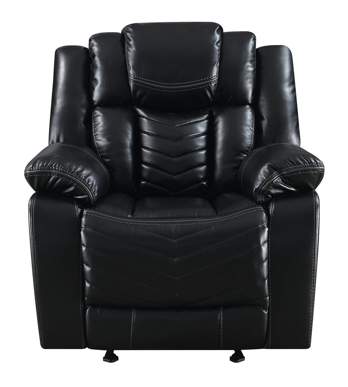 Lucky Charm Black Reclining Living Room Set by New Era Innovations at Eve Furniture