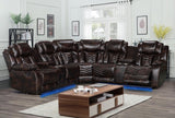Lucky Charm Brown Sectional by New Era Innovations at Eve Furniture