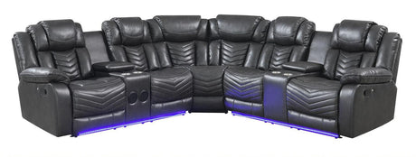 Lucky Charm Grey Sectional by New Era Innovations at Eve Furniture