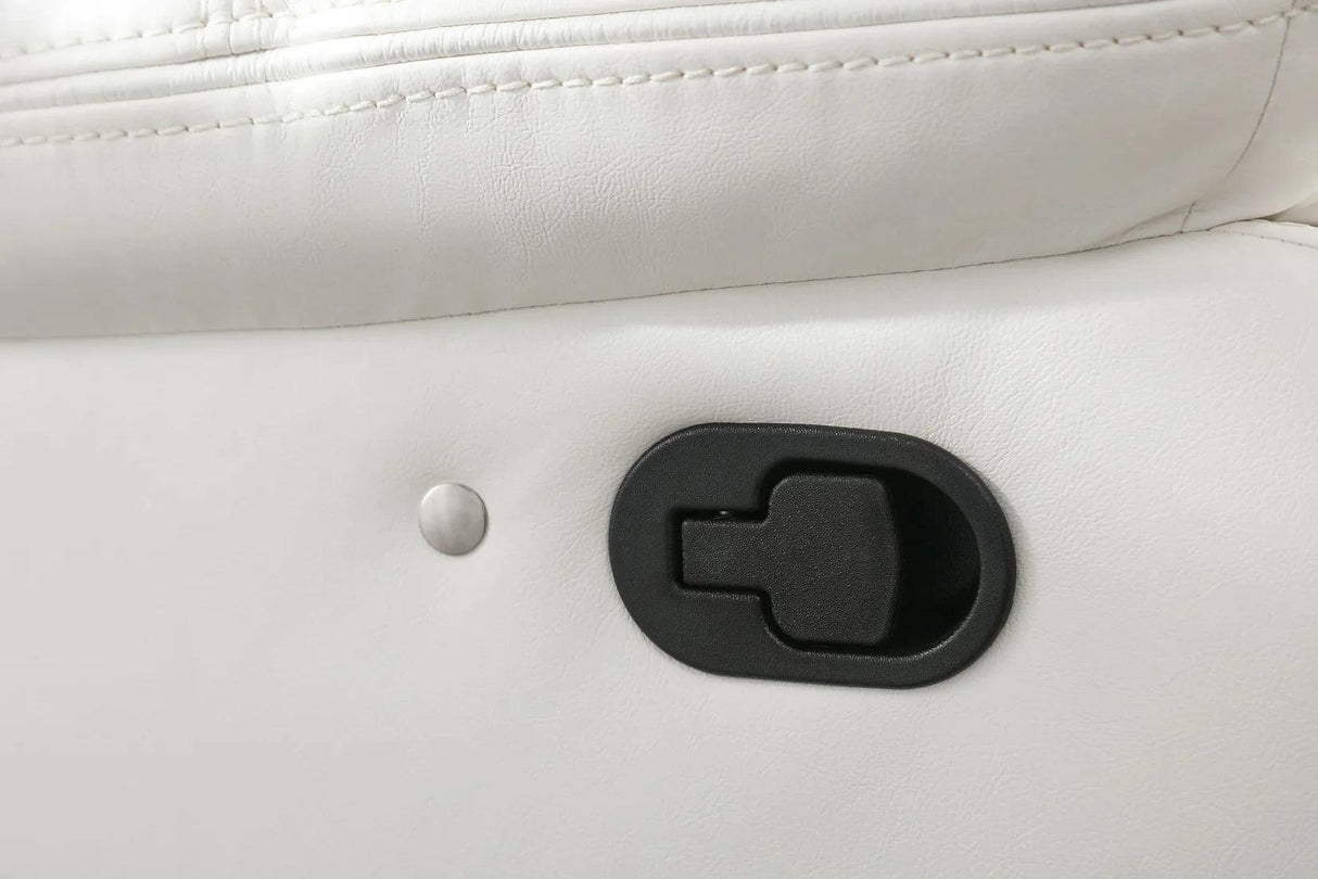 Lucky Charm White Reclining Living Room Set by New Era Innovations at Eve Furniture