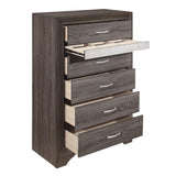 Luster Gray Chest by Homelegance at Eve Furniture