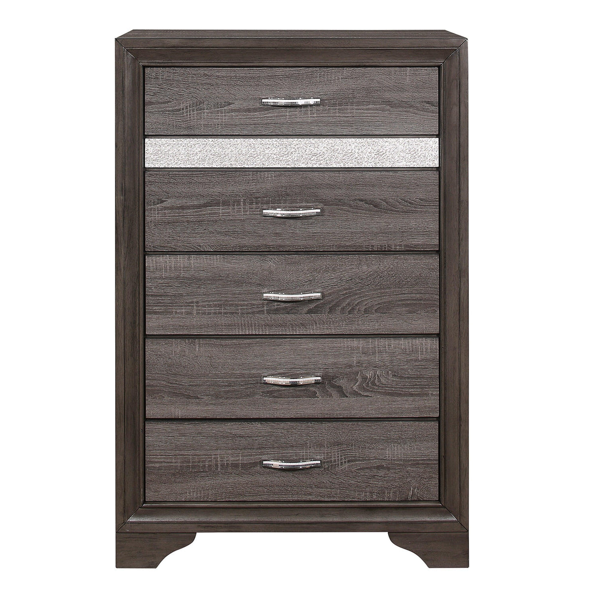 Luster Gray Chest by Homelegance at Eve Furniture