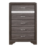 Luster Gray Chest by Homelegance at Eve Furniture
