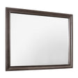 Luster Gray Mirror (Mirror Only) by Homelegance at Eve Furniture