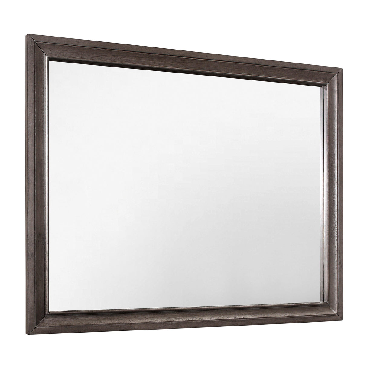 Luster Gray Mirror (Mirror Only) by Homelegance at Eve Furniture