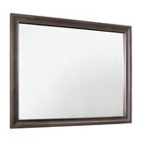 Luster Gray Mirror (Mirror Only) by Homelegance at Eve Furniture