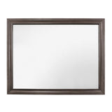 Luster Gray Mirror (Mirror Only) by Homelegance at Eve Furniture