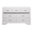 Luster White Dresser by Homelegance at Eve Furniture
