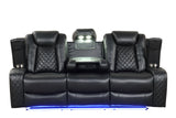 sofa set black