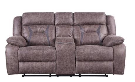 Madrona Reclining Loveseat by Homelegance at Eve Furniture
