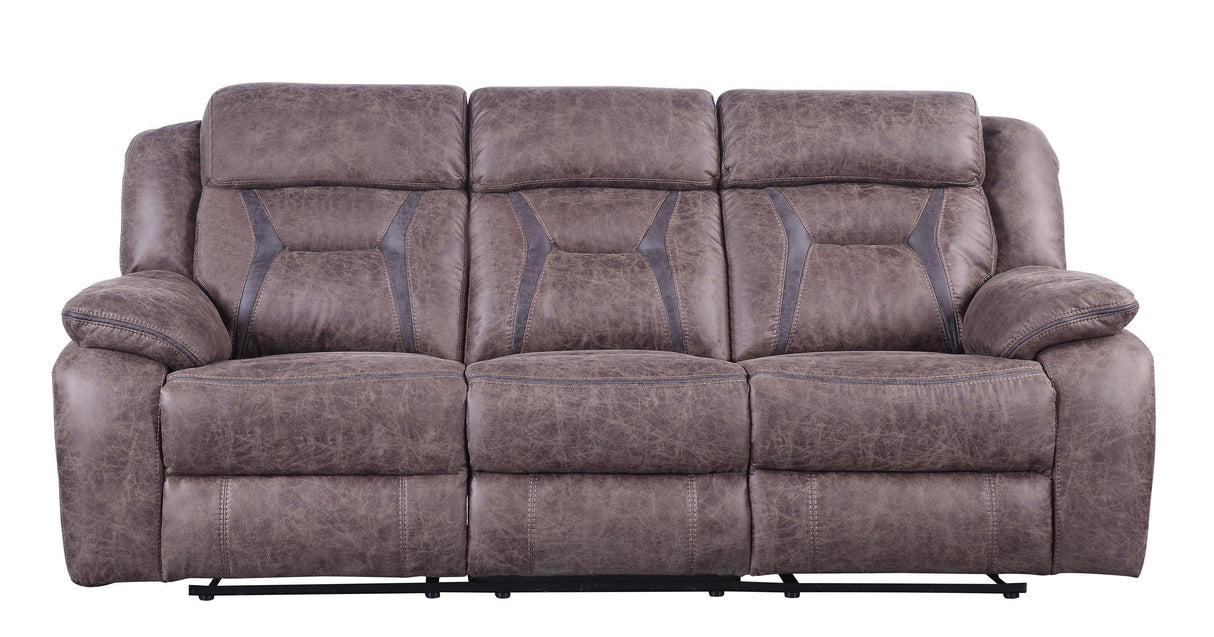 Madrona Reclining Sofa by Homelegance at Eve Furniture