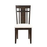 Makah Dark Brown Side Chair, Set of 2 by Homelegance at Eve Furniture