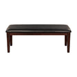 Mantello Cherry Dining Bench by Homelegance at Eve Furniture