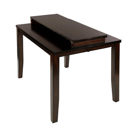 Mantello Cherry Extendable Counter Height Table by Homelegance at Eve Furniture