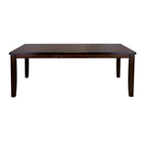 Mantello Cherry Extendable Dining Table by Homelegance at Eve Furniture