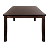 Mantello Cherry Extendable Dining Table by Homelegance at Eve Furniture