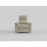 Maroni Dark Brown Leather Power Reclining Chair by Homelegance at Eve Furniture