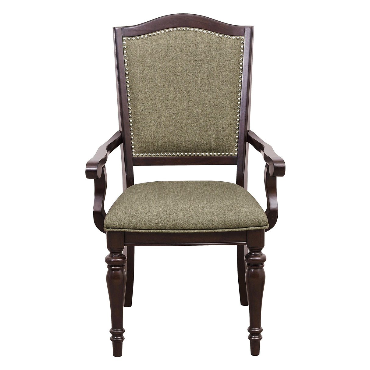 Marston Dark Cherry Arm Chair, Set of 2 by Homelegance at Eve Furniture