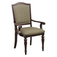 Marston Dark Cherry Arm Chair, Set of 2 by Homelegance at Eve Furniture