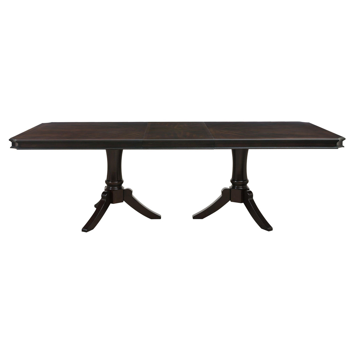 Marston Dark Cherry Extendable Dining Table by Homelegance at Eve Furniture