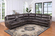 Martino Grey Oversized Reclining Sectional by New Era Innovations at Eve Furniture