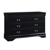 Mayville Black Dresser by Homelegance at Eve Furniture