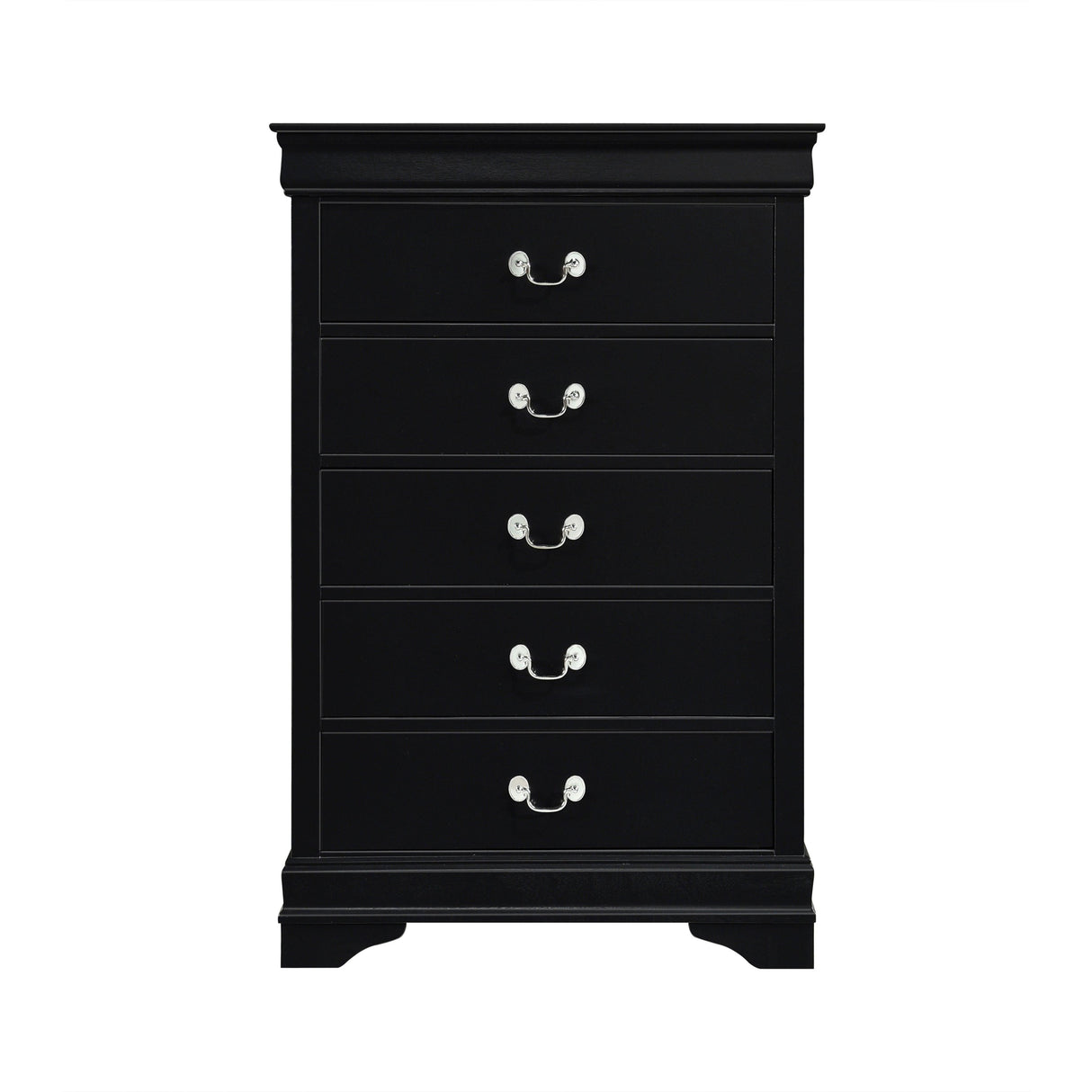 Mayville Black Sleigh Bedroom Set by Homelegance at Eve Furniture