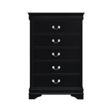 Mayville Black Sleigh Bedroom Set by Homelegance at Eve Furniture
