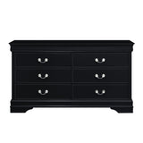 Mayville Black Sleigh Bedroom Set by Homelegance at Eve Furniture