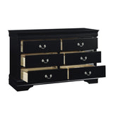 Mayville Black Sleigh Bedroom Set by Homelegance at Eve Furniture