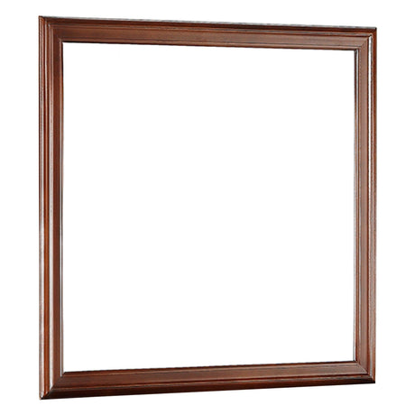 Mayville Brown Cherry Mirror (Mirror Only) by Homelegance at Eve Furniture