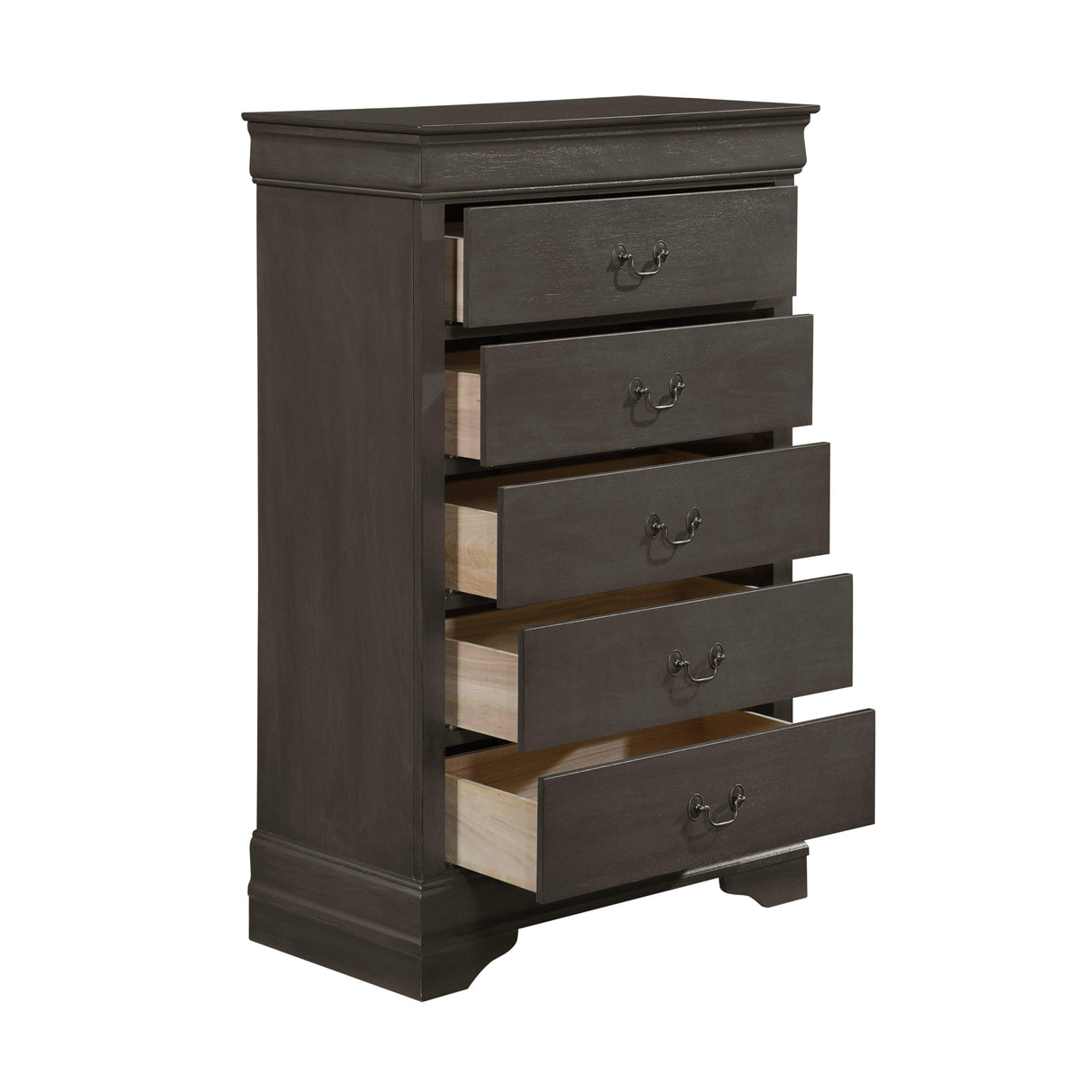 Mayville Stained Gray Chest by Homelegance at Eve Furniture