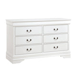Mayville White Sleigh Youth Bedroom Set by Homelegance at Eve Furniture
