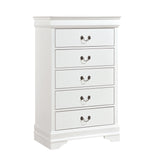 Mayville White Sleigh Youth Bedroom Set by Homelegance at Eve Furniture