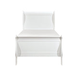 Mayville White Sleigh Youth Bedroom Set by Homelegance at Eve Furniture