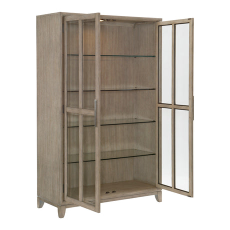 McKewen Gray Curio by Homelegance at Eve Furniture