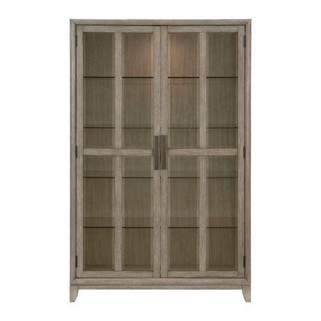 McKewen Gray Curio by Homelegance at Eve Furniture