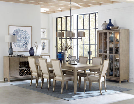 McKewen Gray Extendable Dining Table by Homelegance at Eve Furniture