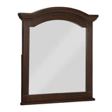 Meghan Espresso Mirror (Mirror Only) by Homelegance at Eve Furniture