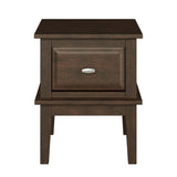 Minot Brown Cherry End Table by Homelegance at Eve Furniture