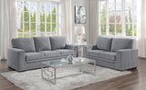 Morelia Dark Gray Loveseat by Homelegance at Eve Furniture