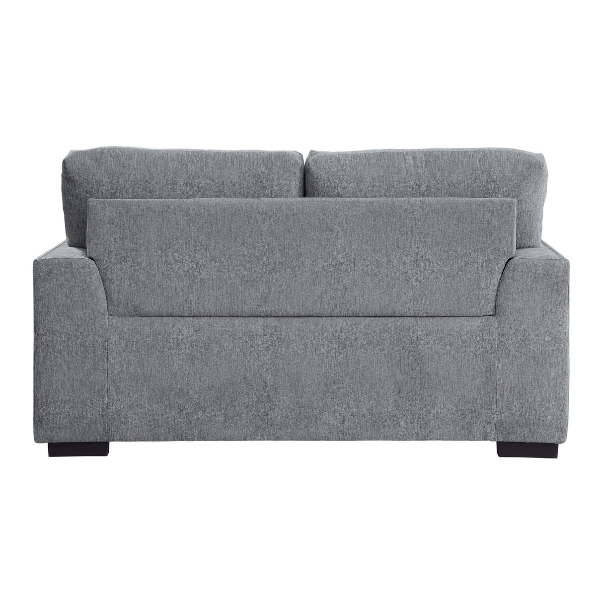 Morelia Dark Gray Loveseat by Homelegance at Eve Furniture