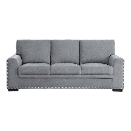 Morelia Dark Gray Sofa by Homelegance at Eve Furniture