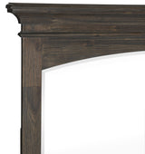 Motsinger Brown Mirror (Mirror Only) by Homelegance at Eve Furniture