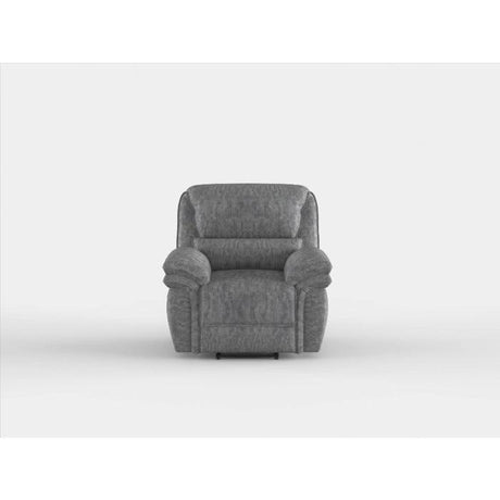 Muirfield Gray Reclining Chair by Homelegance at Eve Furniture