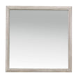 Nashville Antique White/Brown Mirror (Mirror Only) by Homelegance at Eve Furniture